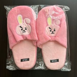BT21 | Cooky Plush Slippers